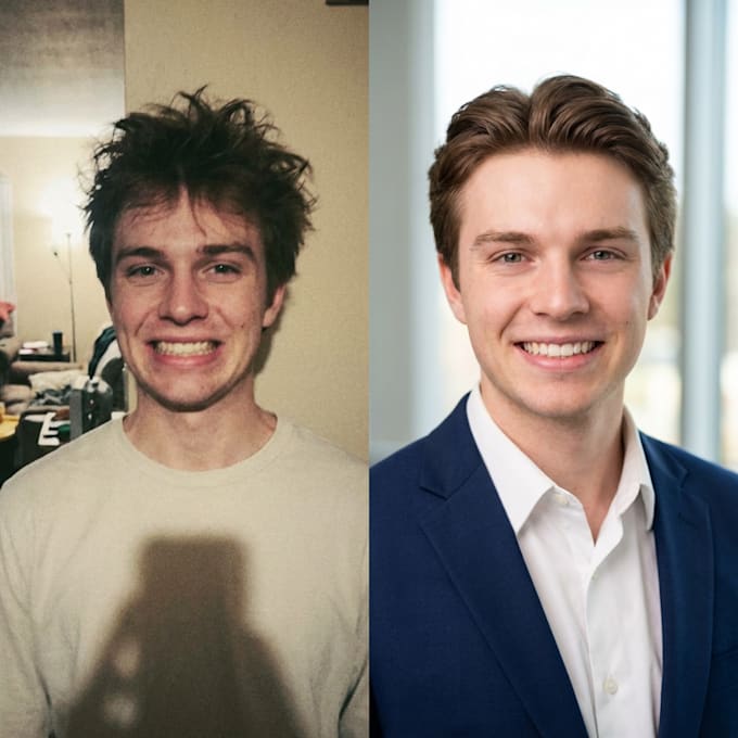 upgrade your linkedin profile to a professional headshot