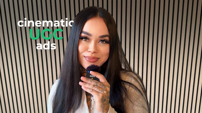 create aesthetic cinematic ugc videos for tiktok, reels, ads