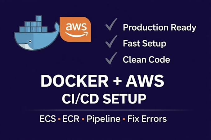 dockerize your application and create a production ready docker setup