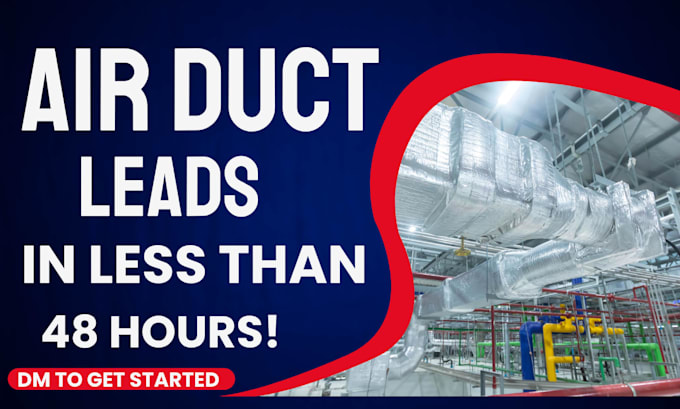 generate air duct lead with facebook lead generation in 48 hours