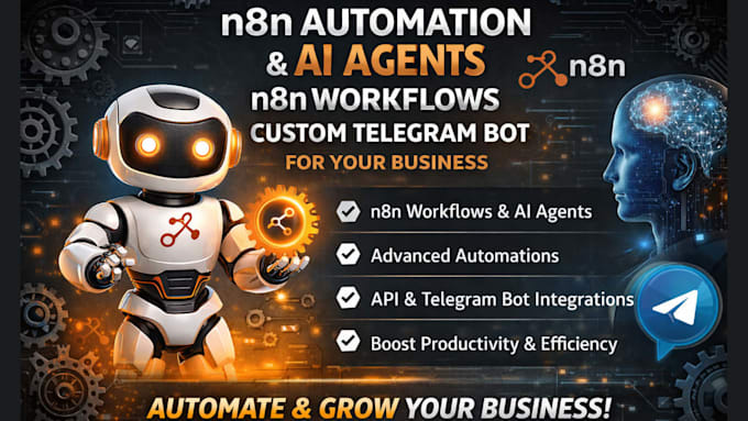 develop powerful python telegram bot, telegram chat bot for channel n8n ai agent