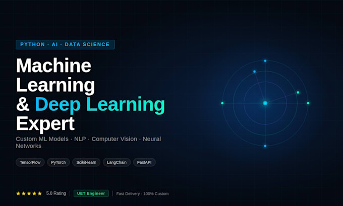 build machine learning and deep learning models in python