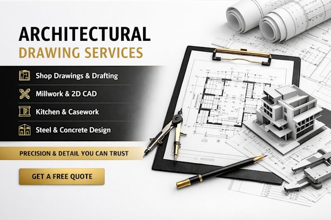 shop drawing drafting autocad millwork kitchen floor plan woodworking