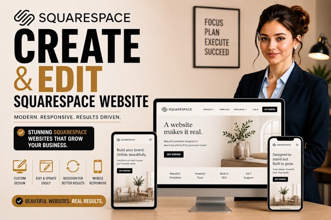 create,edit squarespace website redesign squarespace website design squarespace