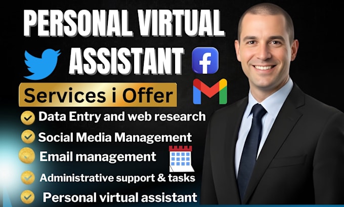 be your virtual assistant personal assistant social media virtual assistant