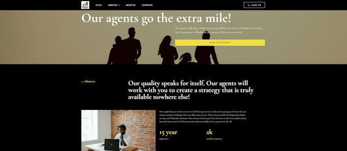create a web design
