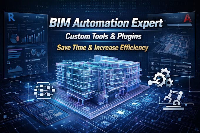 build bim automation tools using revit and autocad API