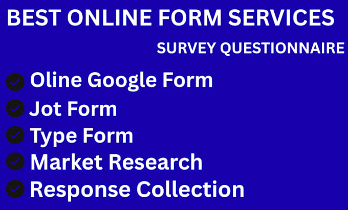 desingn online survey,using googleform,with  automation