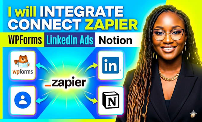 integrate connect zapier wpforms linkedin ads google contacts notion