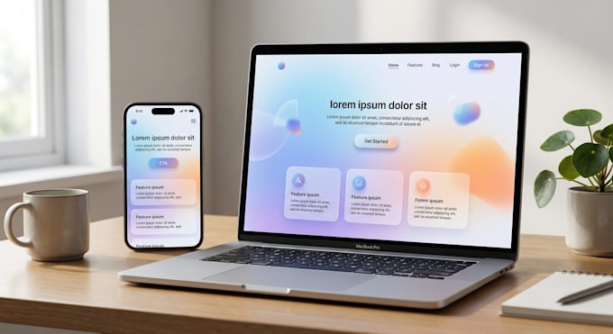 build a high converting landing page in react or nextjs