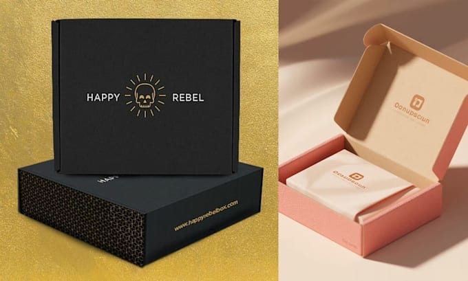 do custom packaging product box, subscription box design, mailer box design