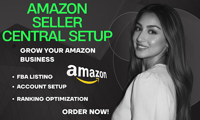 setup  professional amazon individual seller central amazon fba listing seo