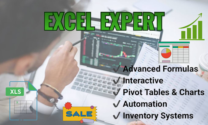 create advanced excel formulas, dashboards and automation
