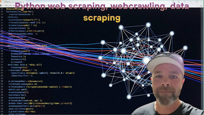 do python web scraping, webcrawling, data scraping