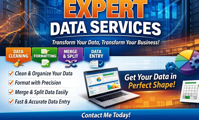 cleaning, formatting, merging ,spliting , remove  duplicating