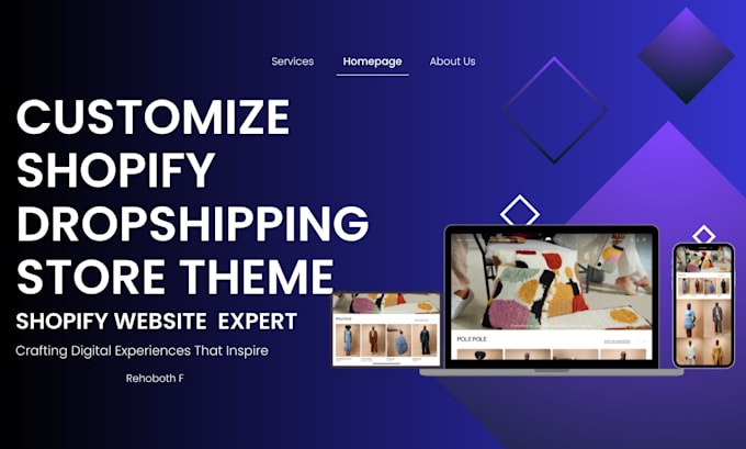 jewelry shopify store developer, customize shopify theme, shopify store expert