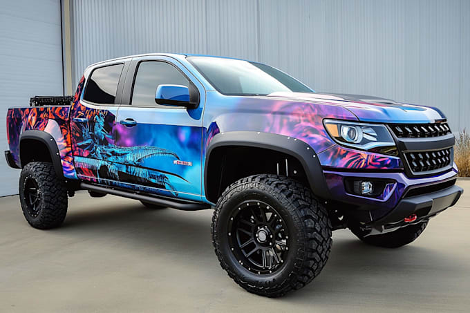 create professional car wrap , vehicle wrap