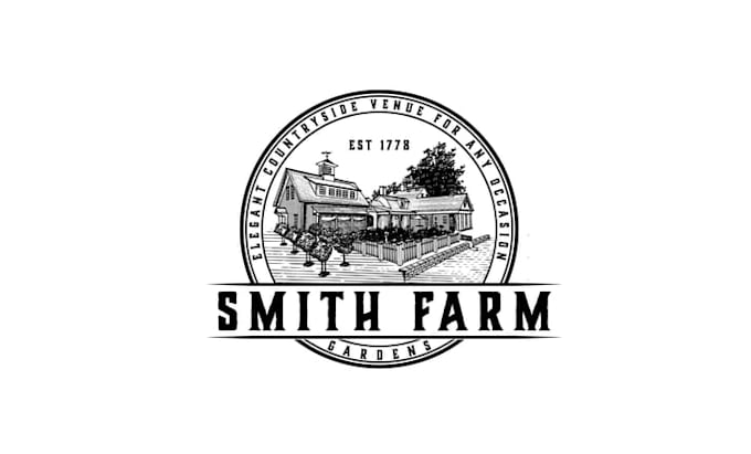 design awesome smith farm garden logo