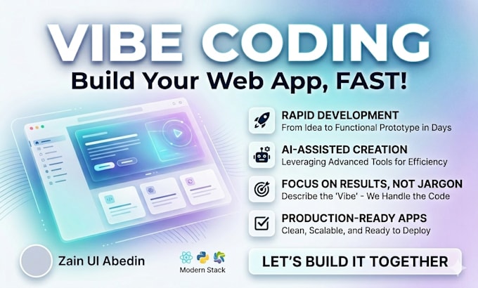 Build a high performance custom web application with vibe coding by ...
