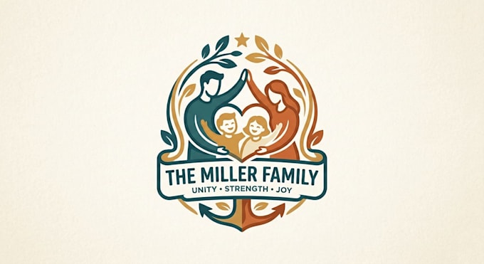 design a warm and meaningful family logo