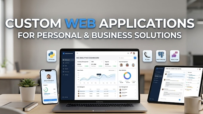 create a customized webapp for personal and commercial use