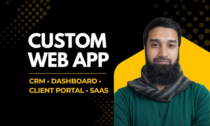build custom web app, admin dashboard or client portal