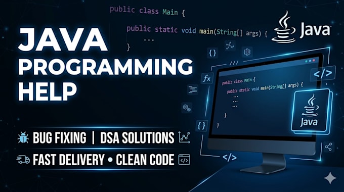 solve java dsa problems and fix java programming bugs