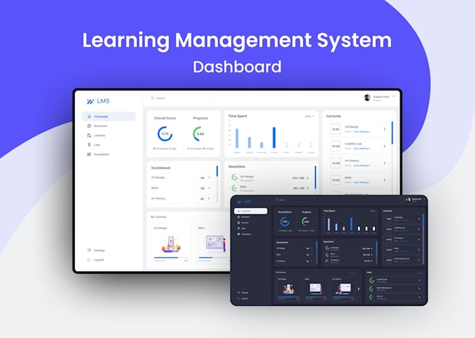 manage your lms, upload courses, and handle learner administration