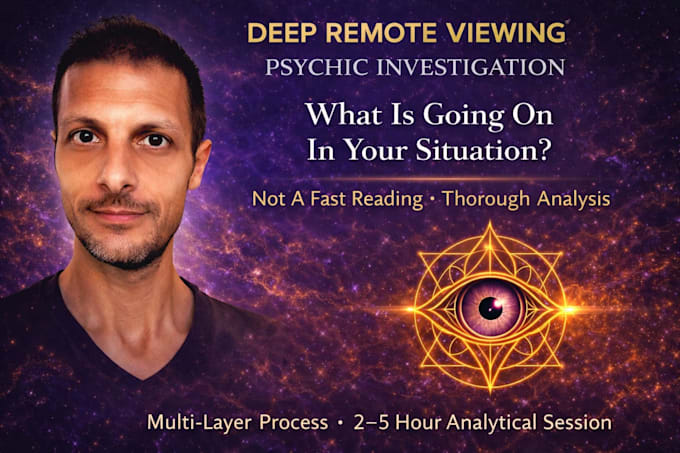 do deep psychic reading remote viewing for any situation