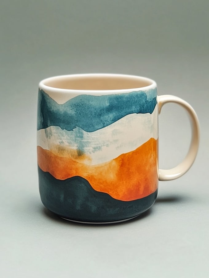 create coffee mug design, custom mug design