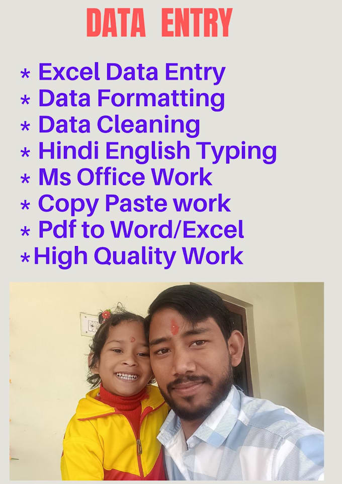 clean, format, merge, spilt excel data and typist