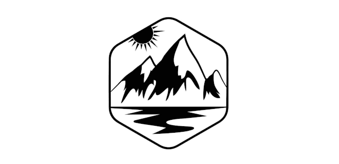 draw an awesome line art logo design