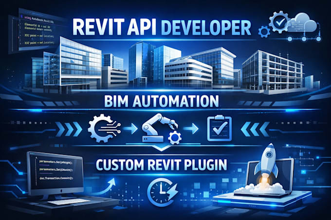 develop custom revit API plugin for bim automation and workflow optimization