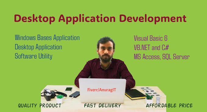 develop desktop software applications in visual basic
