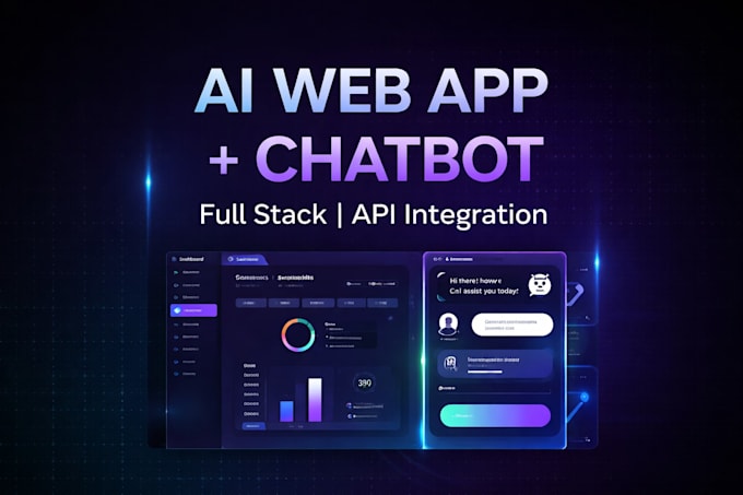 build custom ai web app with chatbot and API integration
