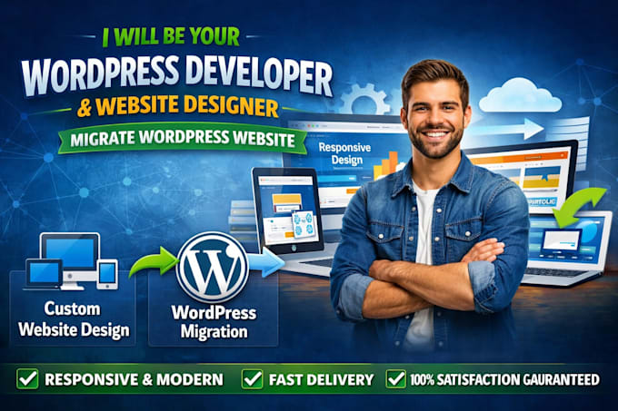 develop you SEO optmized wordpress website for your business