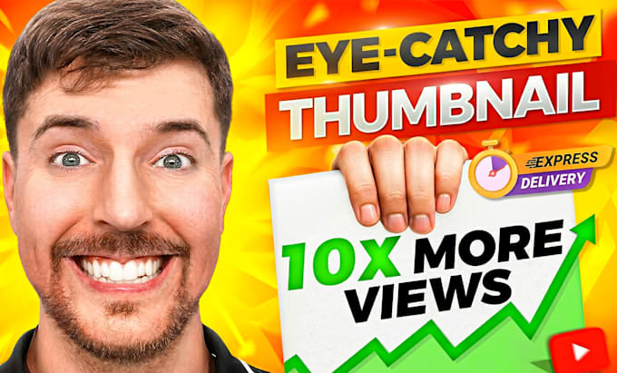 create high CTR thumbnail that boost clicks and views