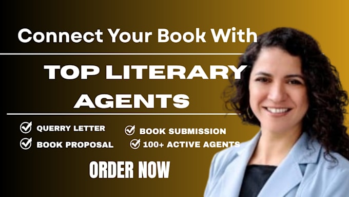 find top literary agents write query letter and submit your book professionally
