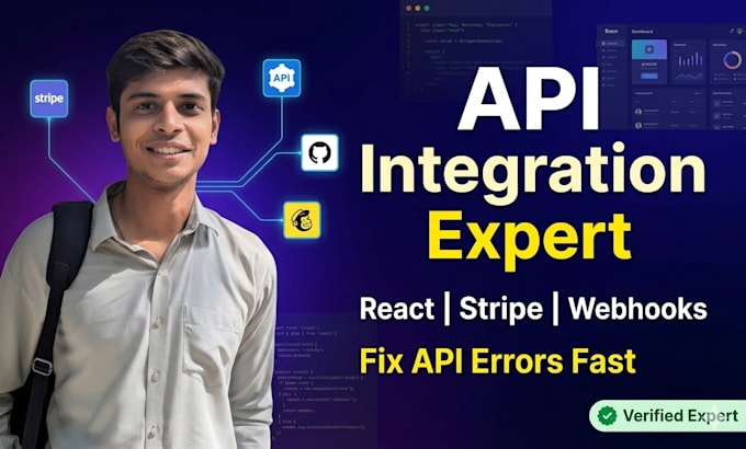 do API integration react stripe webhook zapier automation