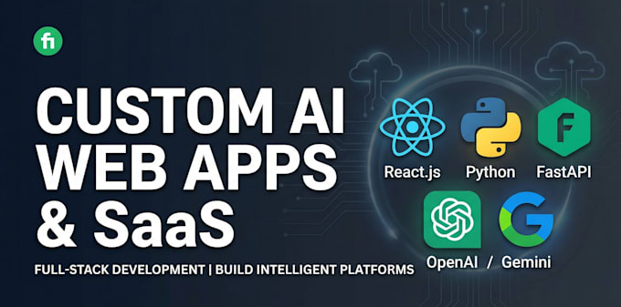 build ai web app or dashboard