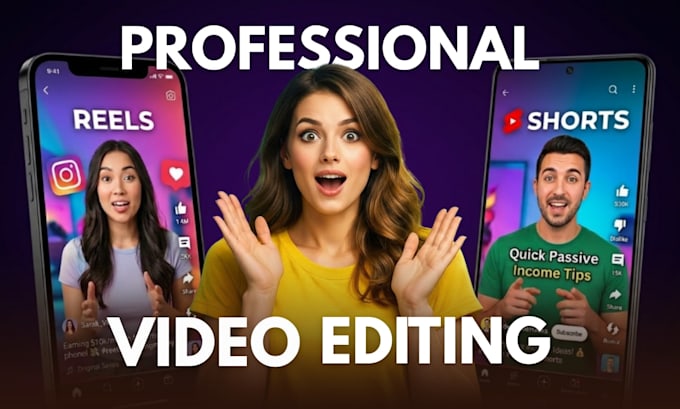 Video Editing Ad Do professional youtube video editing, instagram reels and tiktok ...