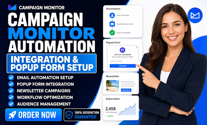 setup campaign monitor automation integration campaign monitor popup form