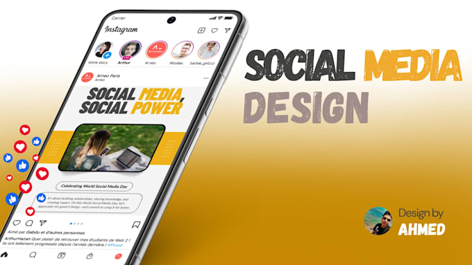 design instagram post in canva