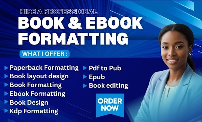 do paperback formatting kindle formatting ebook formatting book design KDP