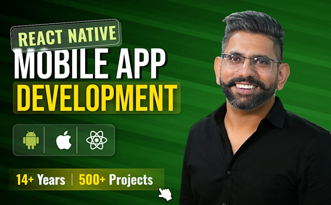 do mobile app development react native flutter ios android ai app developer