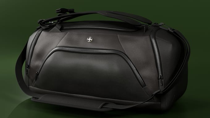 create realistic 3d handbag design, luxury bag rendering and mockup