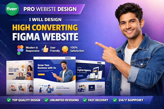 Design high converting figma website ui ux design figma website design ...