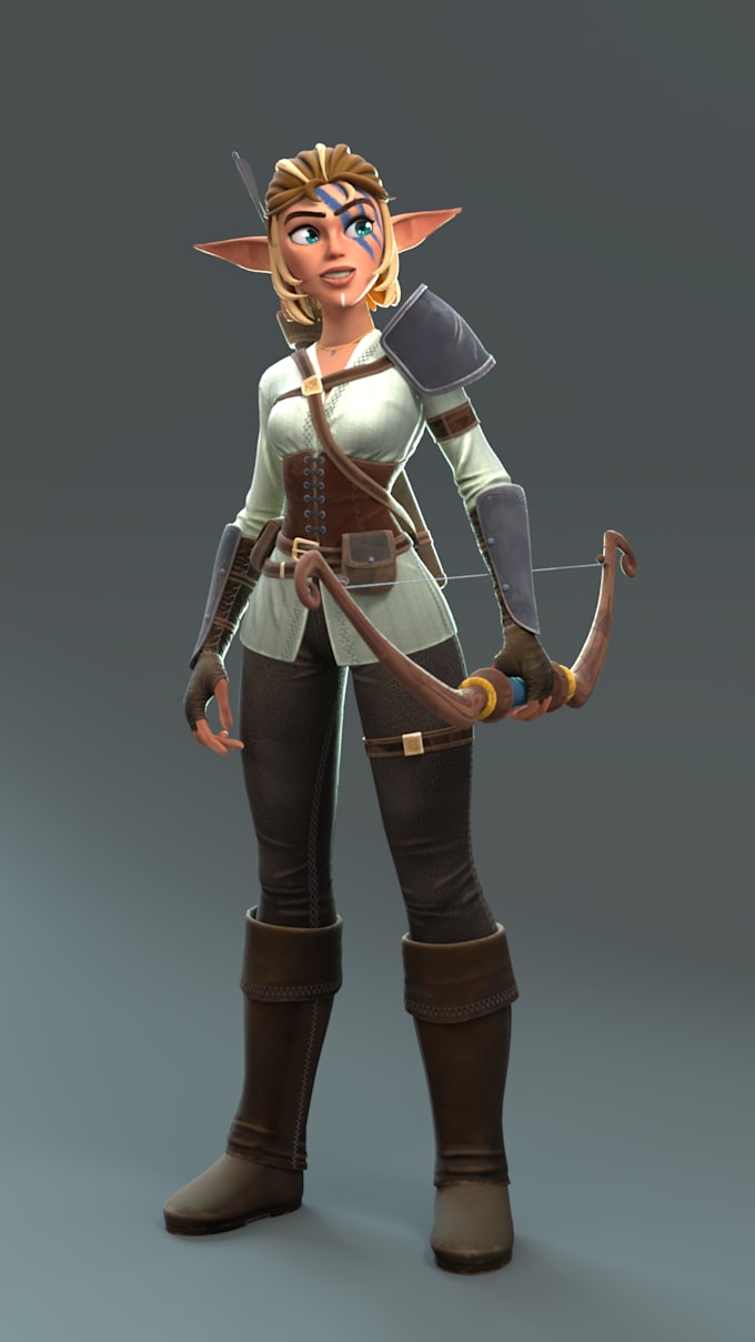 create professional 3d game assets