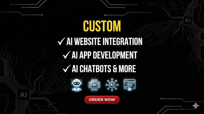 integrate ai into your website, develop ai apps, chatbot and automation solution