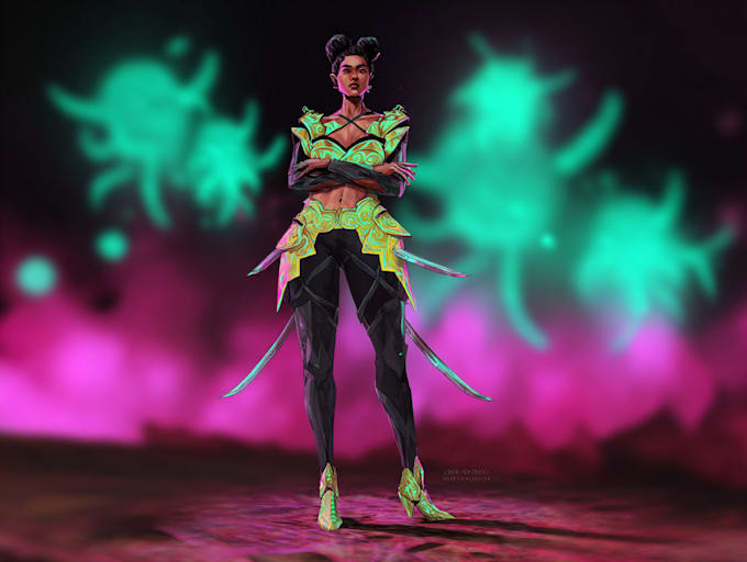 create custom dnd character art